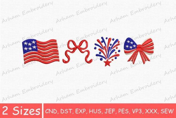 American Flag Bow Fireworks: A Designer Review