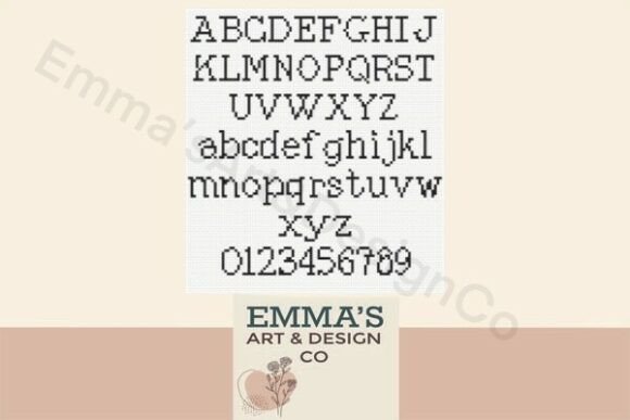 Cross Stitch Alphabet Pattern: A Seasonal Embroidery Essential