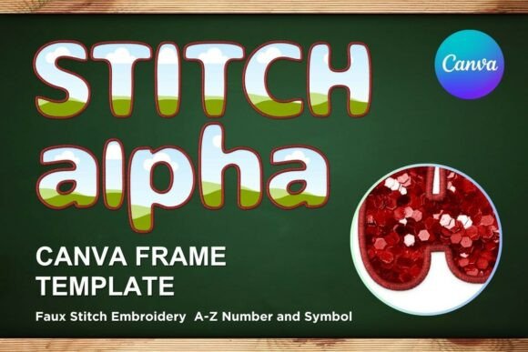 Faux Embroidery Canva Frame Letters_18: A Designer’s Honest Review
