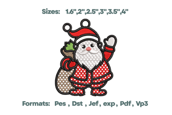 FSL Santa Claus Ornament: A Designer’s Review for Personalized Christmas Gifts