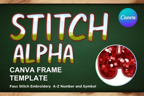 h1>Faux Embroidery Canva Frame Letters_26: A Designer’s Review for Personalized Gifts