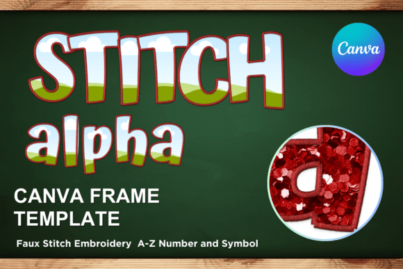 h1Faux Embroidery Canva Frame Letters_1 Review for Real Embroidery Projects/h1