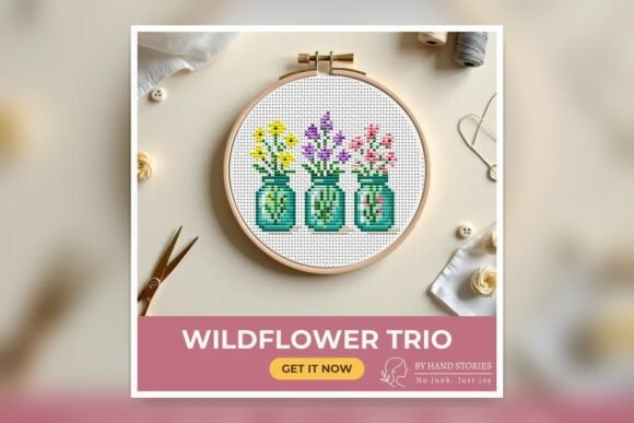h1Wildflower Trio Cross Stitch Pattern PDF Review/h1